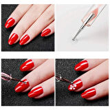 Tırnak Süsleme Nail Art Kalemi 5li ; Dot Seti Noktalama Kalemi 