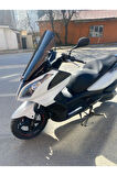 Kymco Downtown Siperlik Ön Cam 2010 2015 Model 67cm Siyah Renkli 4mm