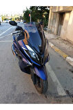 Kymco Downtown 250i Siperlik Ön Cam 2016 2024 Model 60cm Açıkfüme Renkli 4mm BOY