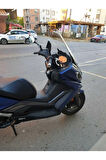 Kymco Downtown 250i Siperlik Ön Cam 2016 2024 Model 78cm Şeffaf Renkli 4mm UZUN CAM