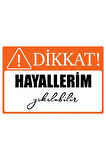 Slogan Yazı Mdf Poster, Modern Duvar Dekoru, Sanatsal Poster, Ev Ofis, Cafe Duvar Süs