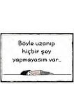 Slogan Yazı Ahşap Mdf Poster, Modern Duvar Dekoru, Sanatsal Poster, Ev Ofis, Cafe Duvar Süs