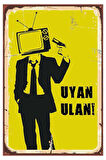 Slogan Yazı Ahşap Mdf Poster, Modern Duvar Dekoru, Sanatsal Poster, Ev Ofis, Cafe Duvar Süs