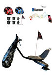 Citymate Drift Car Elektrikli Kaykay Bluetooth Dirift Kar Hoverboard Scooter + Koruma Ekipmanı D02