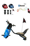 Citymate Drift Car Elektrikli Kaykay Bluetooth Dirift Kar Hoverboard Scooter + Koruma Ekipmanı D03