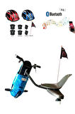 Citymate Drift Car Elektrikli Kaykay Bluetooth Dirift Kar Hoverboard Scooter + Koruma Ekipmanı D29