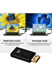  4k Full Hd Adaptör Displayport To Hdmı Adaptor Çevirici Dönüştürücü Adaptör Display Port Dönüştürücü