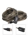 10 Metre 10mt Usb Aktif Erkek/Dişi High Speed Kablo Chipli Model Ara USB Uzatma Kablosu Extension Kablo Güçlendirilmiş USB Uzatma Erkek/Kadın USB Ara Kablosu