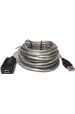 10 Metre 10mt Usb Aktif Erkek/Dişi High Speed Kablo Chipli Model Ara USB Uzatma Kablosu Extension Kablo Güçlendirilmiş USB Uzatma Erkek/Kadın USB Ara Kablosu