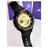 Joefox Digital Analog Silikon Kayışlı Kol saati