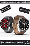 Smart Watch Ips Tam Hd Ekran Dt3 Mate Sesli Asistan Nfc Bluetooth Akıllı Saat Yeni Nesil Çift Kordon