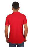 Erkek Polo Yaka Penye %100 Pamuklu  Tişört