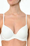 Kadın Ekru Dolgusuz Basic Sütyen 2150.