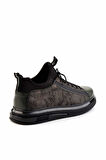 Haki Hakiki Deri Erkek Sneaker E01011013103