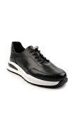 Siyah Leather Erkek Casual Ayakkabı E01011031303