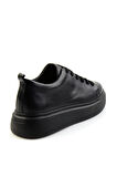 Siyah Leather Erkek Sneaker E01011032503
