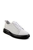 Beyaz Leather Erkek Casual Ayakkabı E01018033343