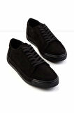Siyah Leather Erkek Casual Ayakkabı E01034250801