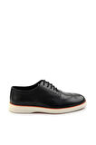 Siyah Leather Erkek Oxford Ayakkabı E01054182741