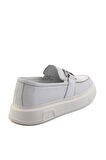 Beyaz Leather Erkek Loafer Ayakkabı E01080208803