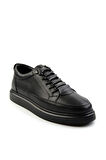Siyah Leather Erkek Casual Ayakkabı E01082011503