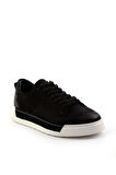 Siyah Leather Erkek Casual Ayakkabı E01089000301