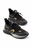 Siyah Sarı  Erkek Sneaker E01175524217