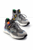 Gri Triko  Erkek Sneaker E01185056682