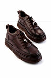 Kahve Leather Erkek Casual Ayakkabı E01194013141