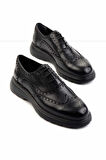 Siyah Leather Erkek Klasik Ayakkabı E01194002641