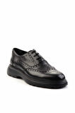 Siyah Leather Erkek Klasik Ayakkabı E01194002641