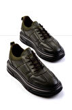 Haki Leather Erkek Sneaker E01307257343
