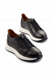 Siyah Leather Erkek Sneaker E01310110240