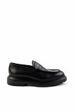 Siyah Leather Erkek Loafer Ayakkabı E01310113240