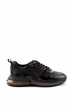 Siyah Siyah Leather Erkek Sneaker E01310020103