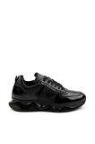 Siyah Leather Erkek Sneaker E01347072114