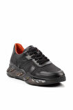 Siyah Leather Erkek Casual Ayakkabı E01350606502