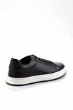 Siyah Leather Erkek Casual Ayakkabı E01380110243