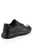 Siyah Hakiki Deri Erkek Casual Ayakkabı E01396198603