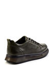 Haki Hakiki Deri Erkek Sneaker E01398085503