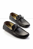 Siyah Leather Erkek Loafer Ayakkabı E01395332140