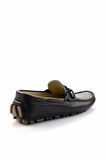 Siyah Leather Erkek Loafer Ayakkabı E01395332140