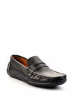 Siyah Leather Erkek Loafer Ayakkabı E01396070140
