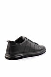 Siyah Leather Erkek Casual Ayakkabı E01396012243