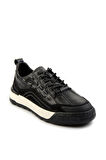 Siyah Leather Erkek Sneaker E01398300643