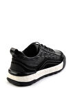 Siyah Leather Erkek Sneaker E01398300643