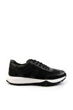 Siyah Hakiki Deri Erkek Sneaker E01401082867