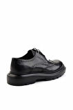 Siyah Leather Erkek Klasik Ayakkabı E01401092241