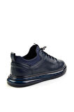Lacivert Hakiki Deri Erkek Casual Ayakkabı E01401082243