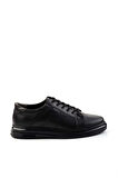 Siyah Leather Erkek Casual Ayakkabı E01439700241